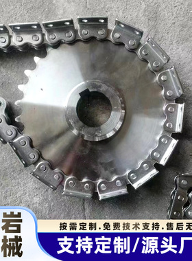 304不锈钢链条大节距碳钢弯板链条C2062工业机械传动链条异形链条