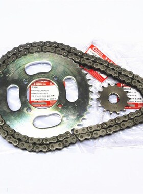 摩托车适用铃木锐爽EN125-2/2A/2E/2F原装链条套链盘链轮大小齿飞