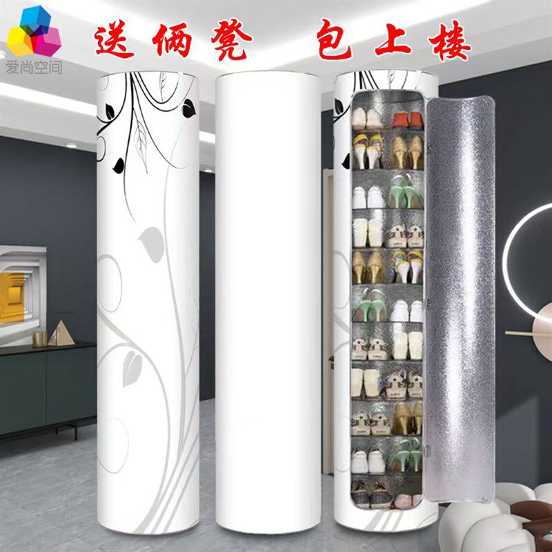 门厅柜 360度旋转鞋柜现代创意鞋柜 玄关阳台鞋架 欧式超薄鞋柜