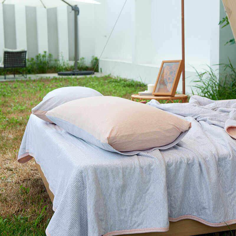 天竺棉全棉夏凉被夏季被子针织棉被芯床品可水机洗被单双人空调被