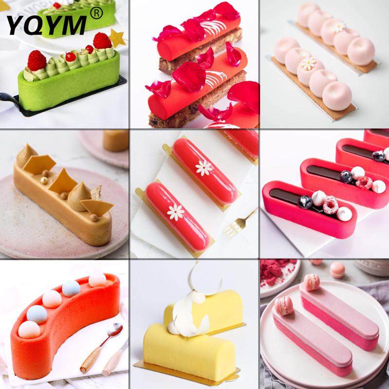 YQYM/艺强一鸣 凹球椭圆长条慕斯蛋糕模具法式西点甜品烘焙硅胶模,厨房/烹饪用具,烘焙模具,淘宝优惠券,粉丝福利购,淘宝优惠卷