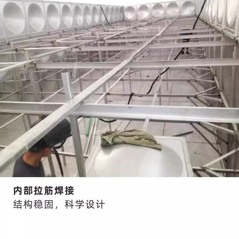 宏润定制加厚食品级304不锈钢水箱方形长方形消防水箱方桶蓄水罐