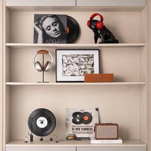 家居客厅电视餐柜壁龛沙发背景墙高级感摆件现代样板间软装饰品