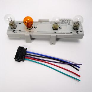 适用Skoda07-09款老明锐昊锐后尾灯线 线路板灯座 灯泡固定插座插