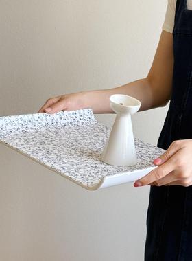 the Tray vibes仪式感托 托盘长方形客厅水杯水壶收纳盘香薰咖啡