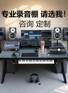 专业录音棚设备套装 音乐制作 影视配音 录歌专用设备全套