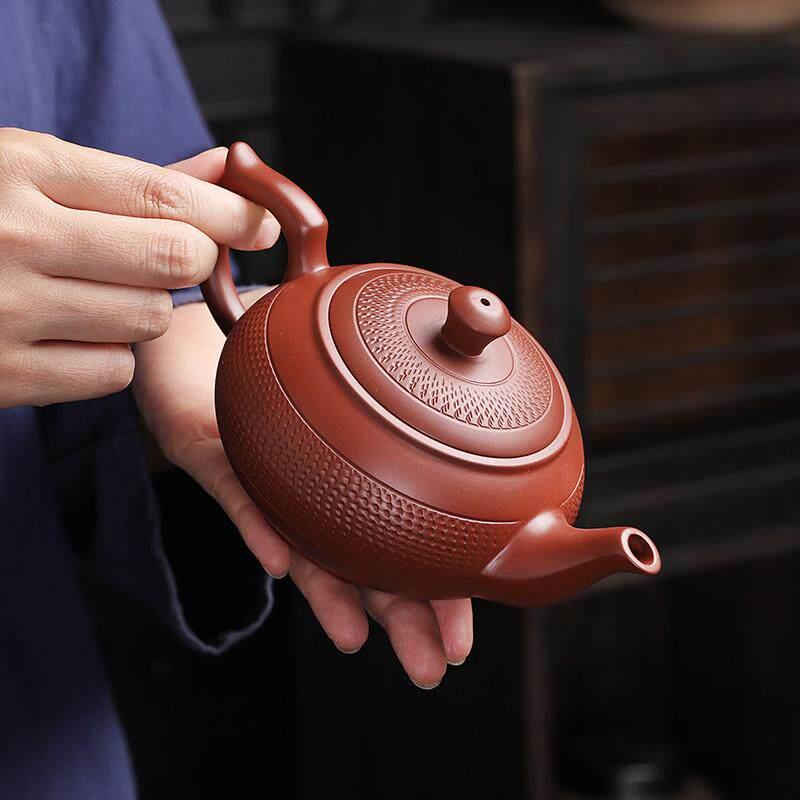 纯手工紫砂壶林永南原矿朱泥大红袍禅心壶功夫茶具泡茶壶茶杯套装