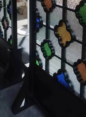 实木屏风隔断底座座屏插屏简约百搭新中式手工制作可定制尺寸颜色
