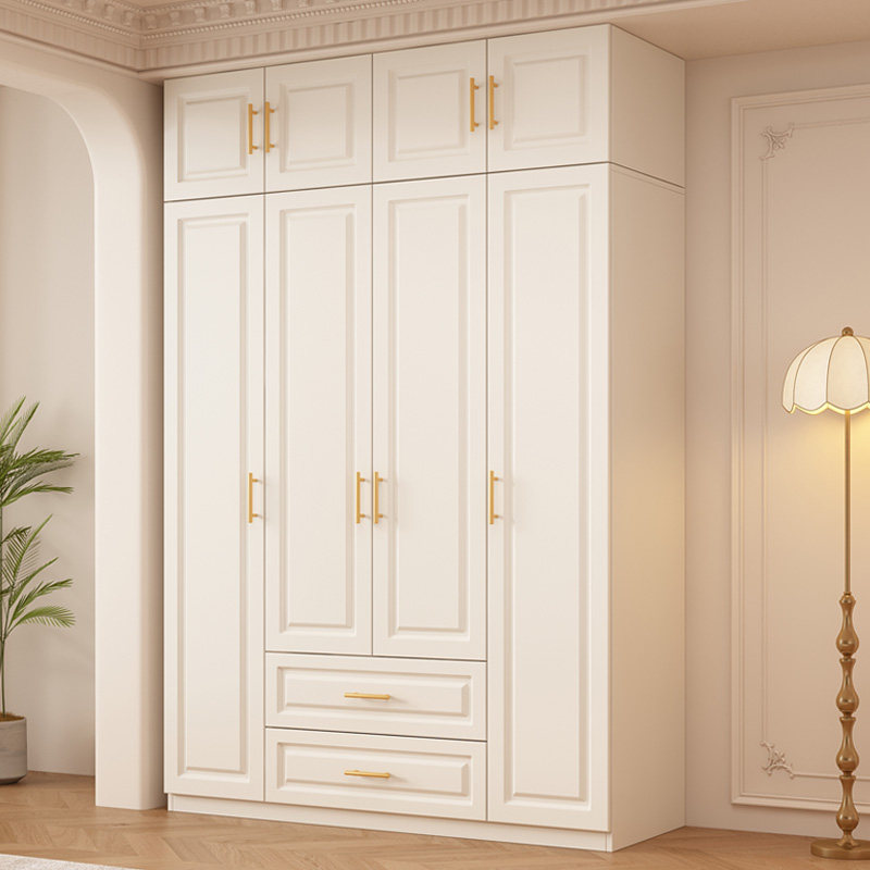 衣柜家用卧室2026新款爆款出租房用收纳定制儿童柜子实木简易衣橱