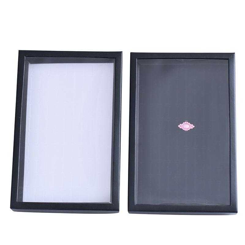 100位戒指展示盒 饰品包装盒 珠宝首饰盒 百位纸盒厂家