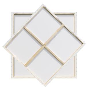 工厂画材油画框帆布画框油画布打印6080 120手工打磨油画框