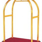 大堂酒店行李车五星级箱行李车XL铜 车服务豪华A南方 手推酒店11