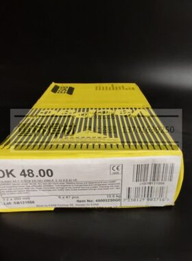ESAB伊萨OK48.00低合金钢瑞典伊萨进口原包装E7018碳钢电焊条