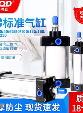 32气动重型X10汽X1X6SX83-X缸020SC40X25X小型0500标准气缸大推力