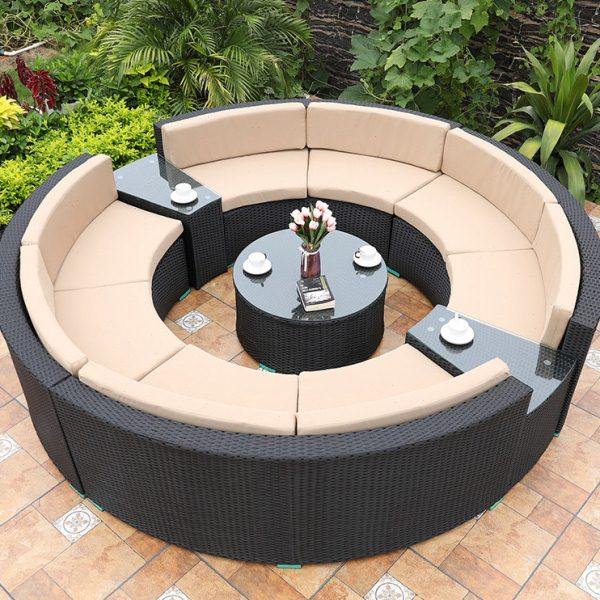 莫家户外沙发组合简约现代客厅露台别墅庭院藤编家具室外藤沙发,住宅家具,户外沙发,淘宝优惠券,粉丝福利购,淘宝优惠卷