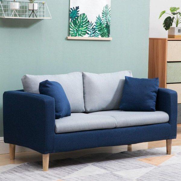 简约现代沙发椅小户型客厅会客椅创意单人三人布艺沙发组合包邮