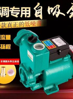 125WG自来水增压泵自吸泵水井泵220V德国进口空调空调家用抽水机P