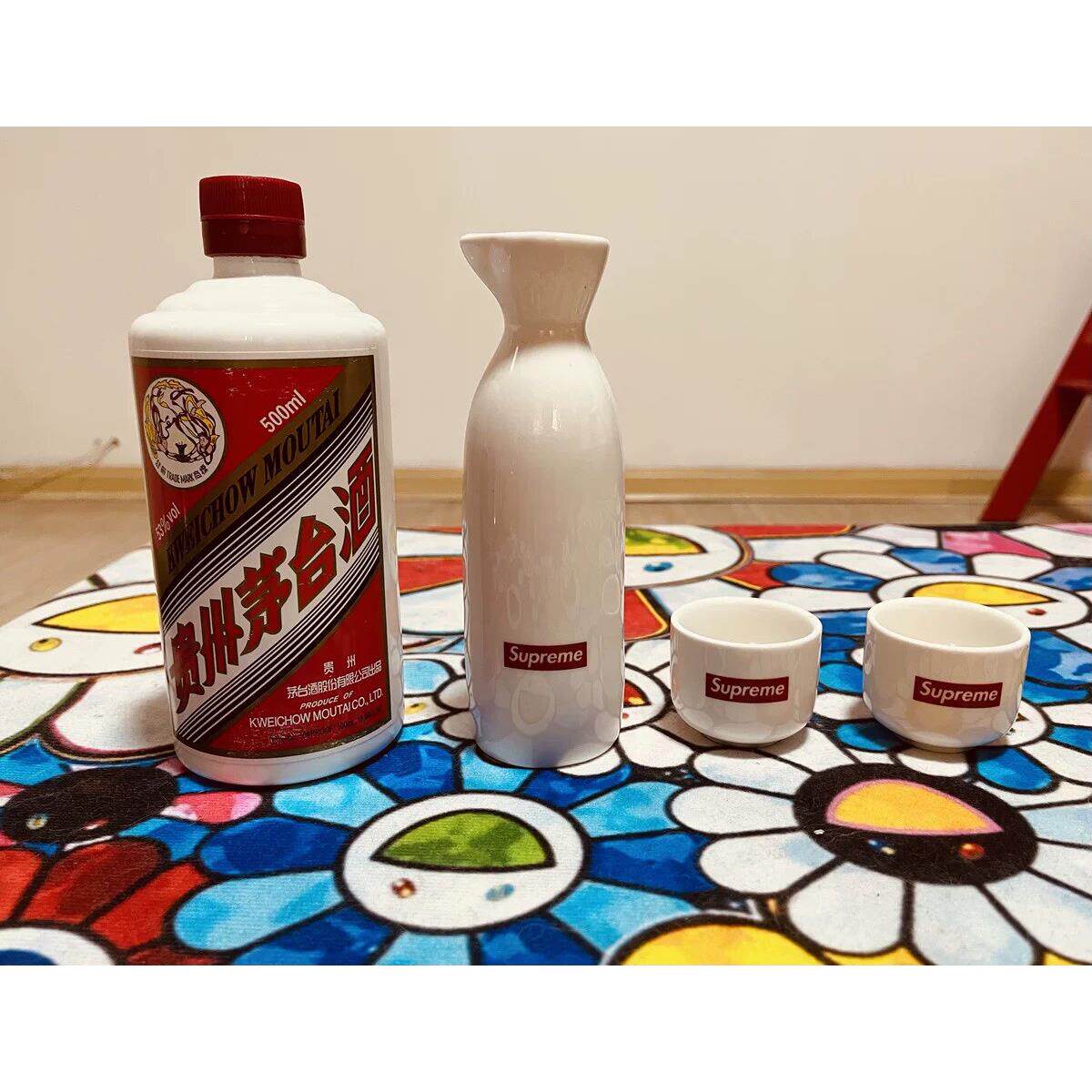 包邮sup日式陶瓷清酒杯酒壶一壶两杯纯色复古摆件饰品白酒杯壶