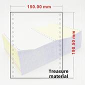 医用处方打印纸140×190mm单层医院打印纸150x9.5 kg三叠四叠