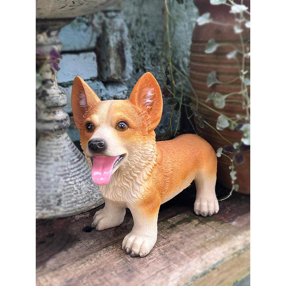 柯基狗户外摆件小黄狗桌面摆件客厅电视柜幼儿园布置花园庭院杂货,家居饰品,户外/庭院摆件,淘宝优惠券,粉丝福利购,淘宝优惠卷