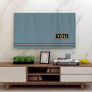 电视机罩亚马逊跨境供货简约现代液晶电视机罩防尘罩65寸75寸