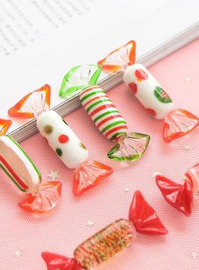 中式彩色糖果摆饰玻璃工艺品小摆件创意家居小摆件桌面装饰品摆件