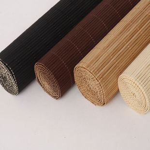 源头竹帘 饰吊顶隔断大卷30米竹帘子 遮光遮阳窗帘 墙面装