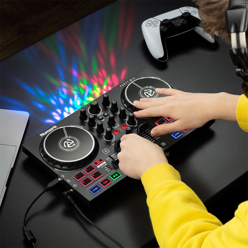 NUMARK露玛PARTYMIX 2 新手SERATO DJ LIte控制器VDJ打碟机一体机