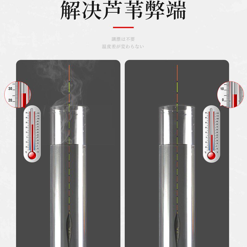 家人大物芦苇浮漂两目加粗尾超长行程鱼漂高灵敏超醒目轻口鲫鱼漂