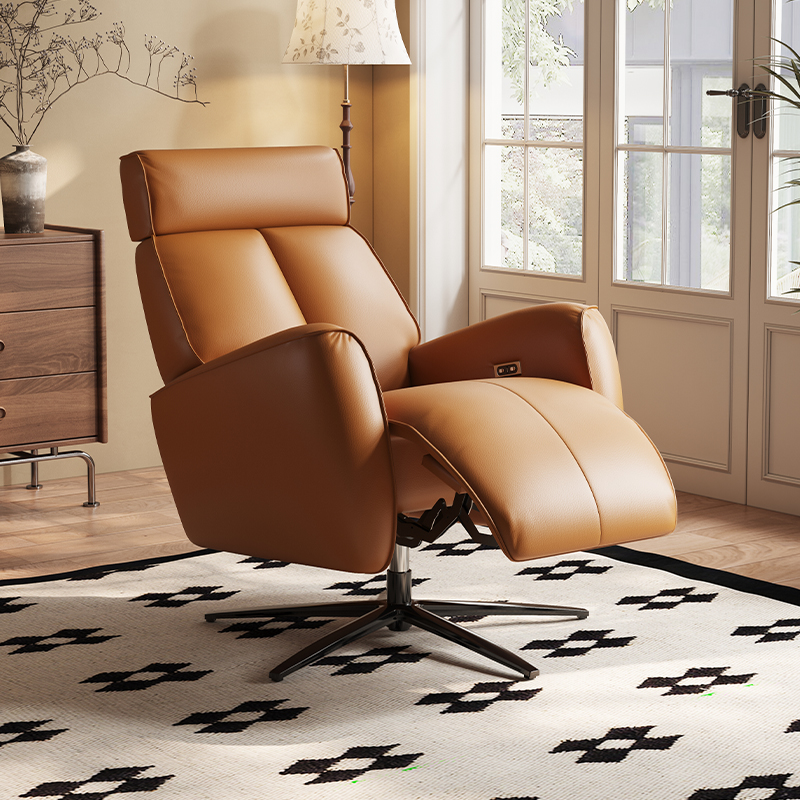 单人电动沙发多功能可伸缩懒人躺椅客厅现代简约太空舱休闲旋转椅