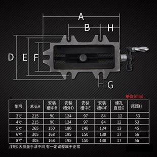 厂促十字平口钳双向移动台钻精密台钳铣床重型台虎钳夹具台滑台