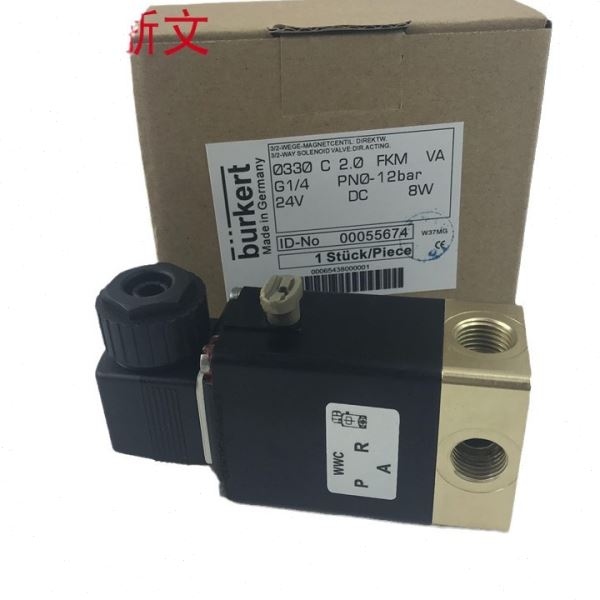 0330 C A 2.0FKMVA G1/4 0331 DC24VAC220V 8W电磁阀德burker
