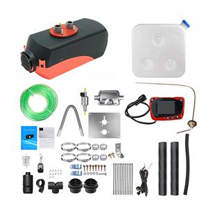 5KW带消音器卡车货车电动车暖风机独立驻车燃油加热器