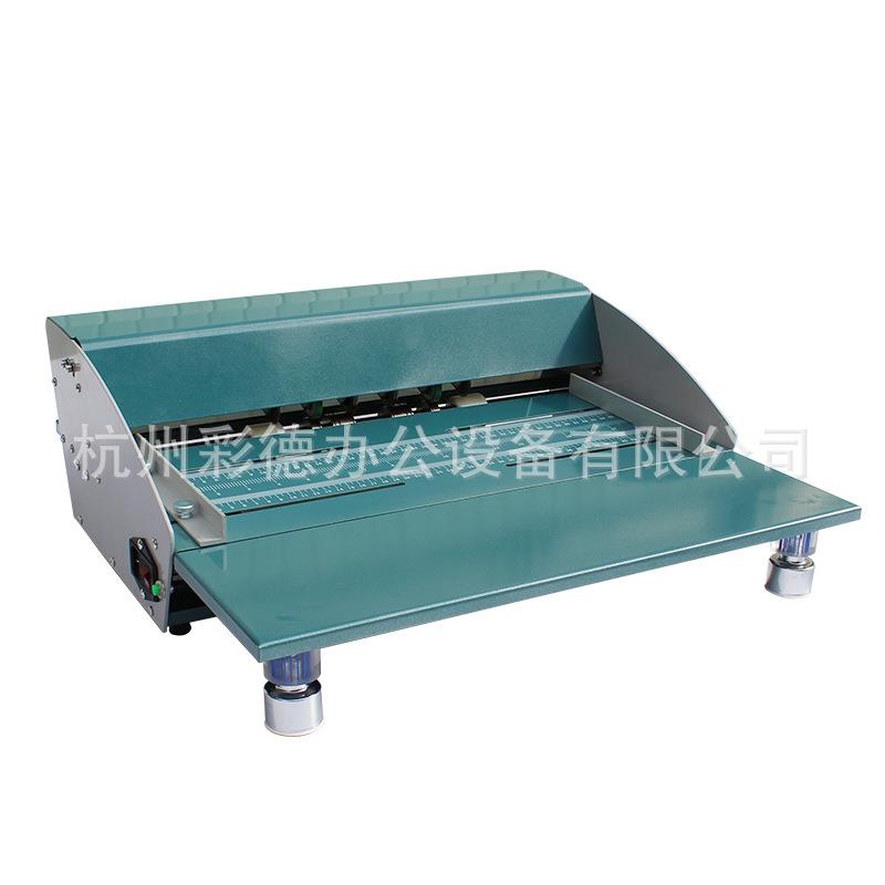 多功能电动压痕机480mm名片切纸刀贺卡彩页虚线机折页机分切机