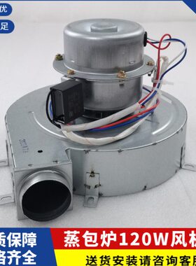 0锅炉引风机马达通用蒸包炉 燃气蒸煮煮面炉10九鼎W炉120W风机王