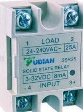 YN厦门A继电器宇电SSRAI  高端0D4015A2 5AA2U固态继电器温控器