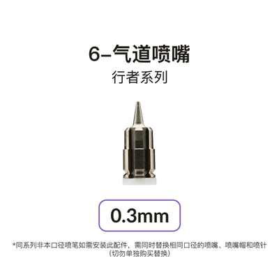 Gaahleri伽利略喷笔行者0.3喷嘴 & 0.5喷嘴