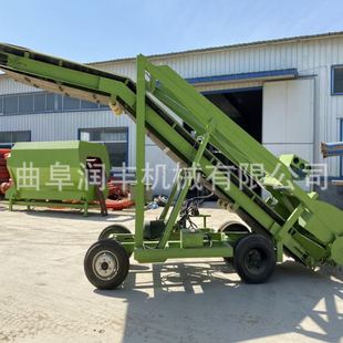 青储扒料机牛舍羊舍空铲草车 液压行走自动挖草机移动式