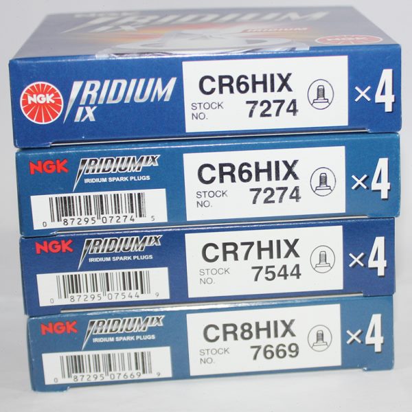 NGK铱金CR8HIX火花塞CR6HIX CR7HIX适用凯威龙嘉福喜巧格巡鹰姜戈