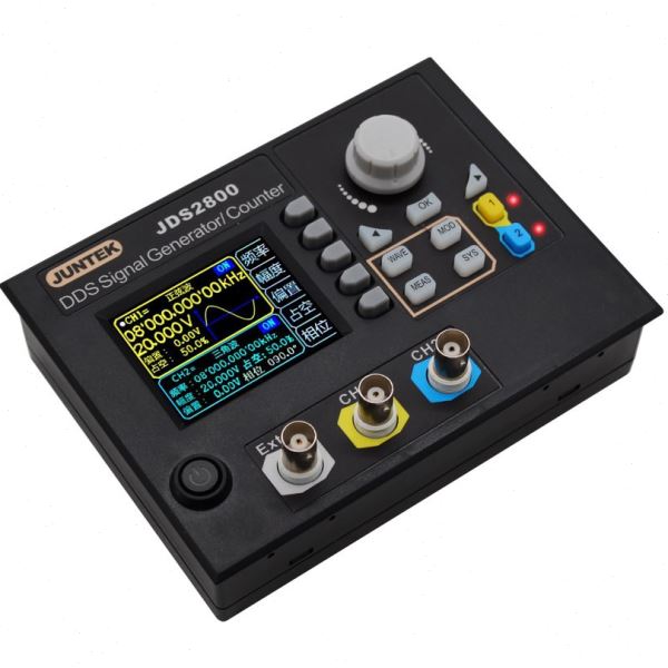 JDS2800-15MHz镶嵌面板式函数信号发生器DDS双通道信号源