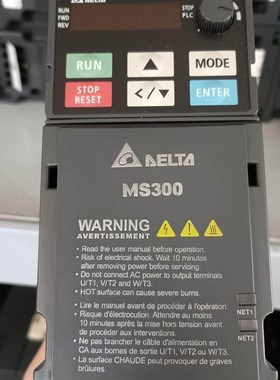 台达变频器MS300 VFD1A5MS43ANSAA 0.4