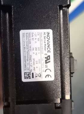 汇川伺服电机MS1H4-40B30CB-T331Z-X6 4