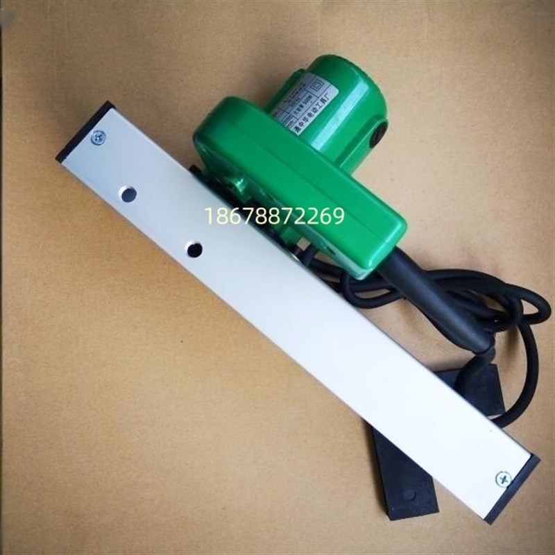 塑钢门窗型材上下平面清理工具华英大功率手持电动V型焊缝清角机