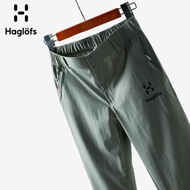 HAGLOFS火柴棍休闲裤男夏季轻薄户外运动透气速干裤宽松直筒长裤