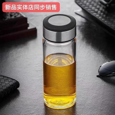 万象单层玻璃杯男士大容量水杯家用车载办公杯U32/U32S/U33/U33S