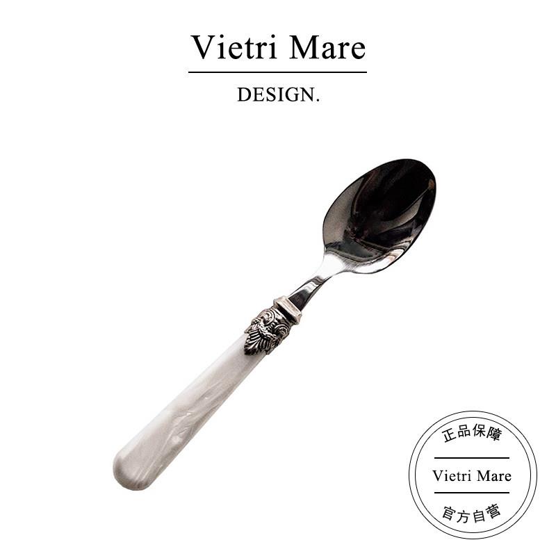Vietri Mare西餐餐具北欧轻奢餐叉不锈钢甜品勺浮雕刀叉丨西布利