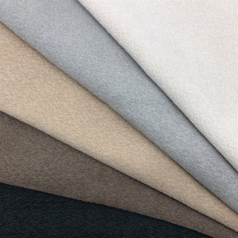 新款五彩涤纶仿亚麻布 2018年简约欧式沙发靠垫窗帘汽车布