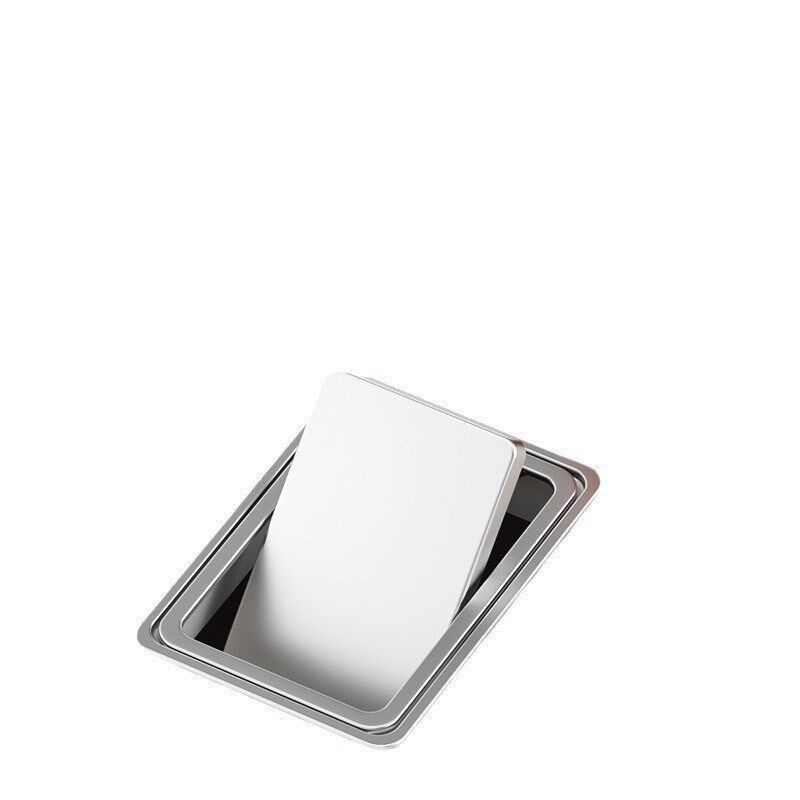 不锈钢垃圾桶台面装饰盖嵌入式盖子家用厨房卫生间酒店洗手台桌面