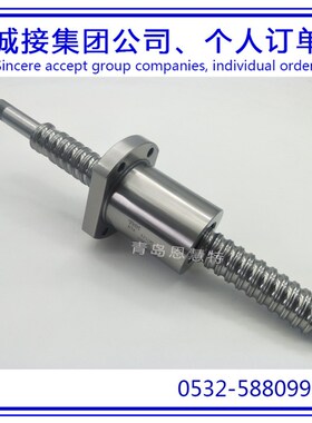 THK滚珠丝杠BTK1006V-2.6 BTK4010-5.3ZZ+2000LT梯形丝杠螺母