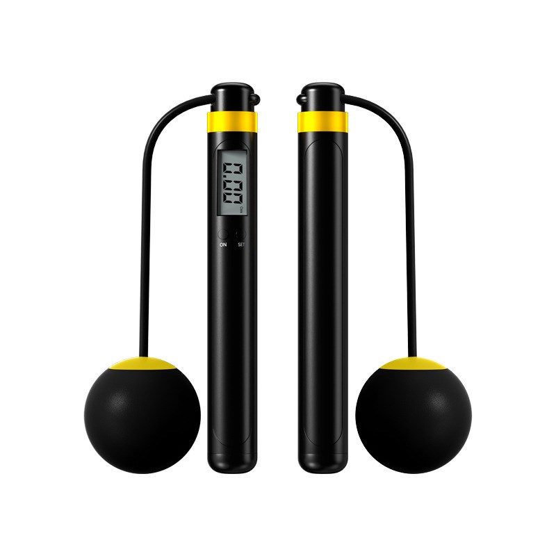 小学生智能电子计数负重无绳跳绳儿童健身运动中考钢丝绳